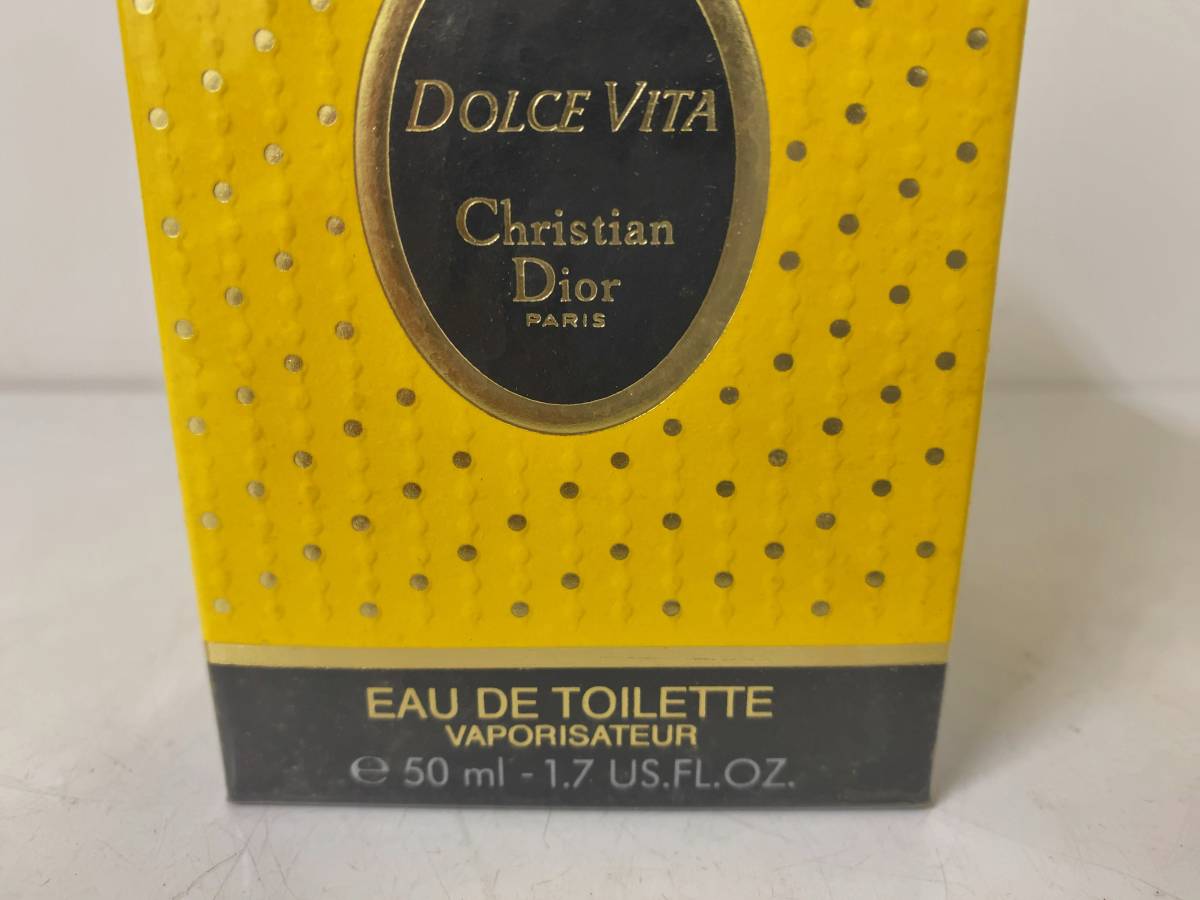 Christian Dior クリスチャン ディオール DOLCE VITA ドルチェ ヴィータ 50ml 未使用品 オードトワレ 香水 ★36306_画像2