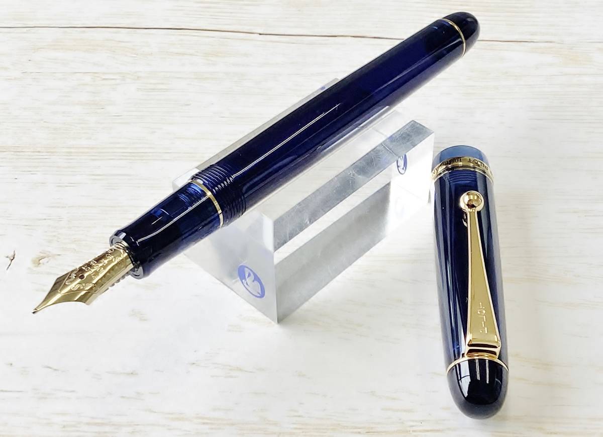 【非売品】新品 万年筆 パイロット PILOT 100周年記念 100th 店舗配布品 ペン先14k Mニブ 希少 レア品 付属品完備_画像5