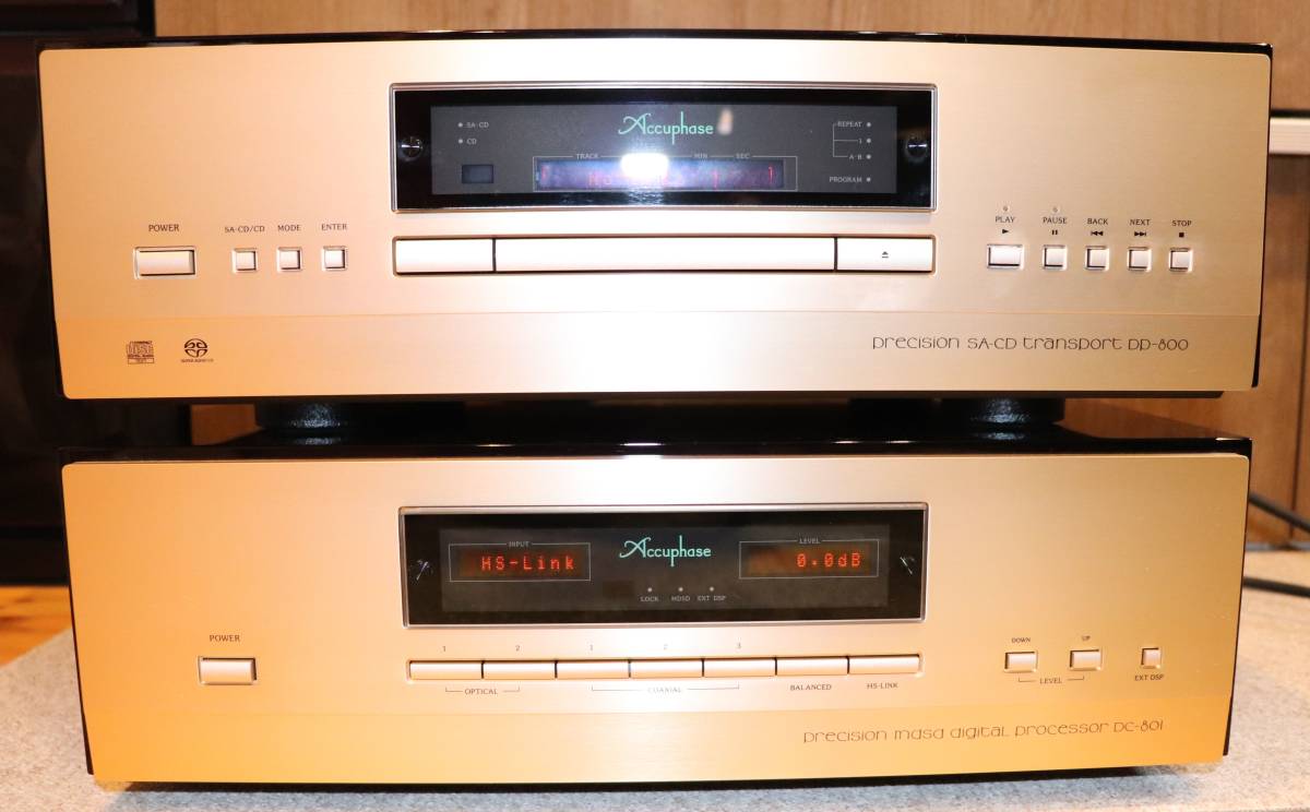 ACCUPHASE DP-800+DC-801 separate SACD player 