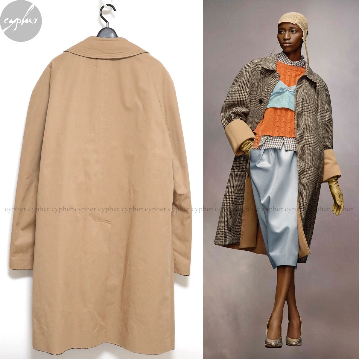 定価38万 40 新品 23SS Maison Margiela チェック ウール 定価38万 40 新品 23SS Maison Margiela チェック ウール