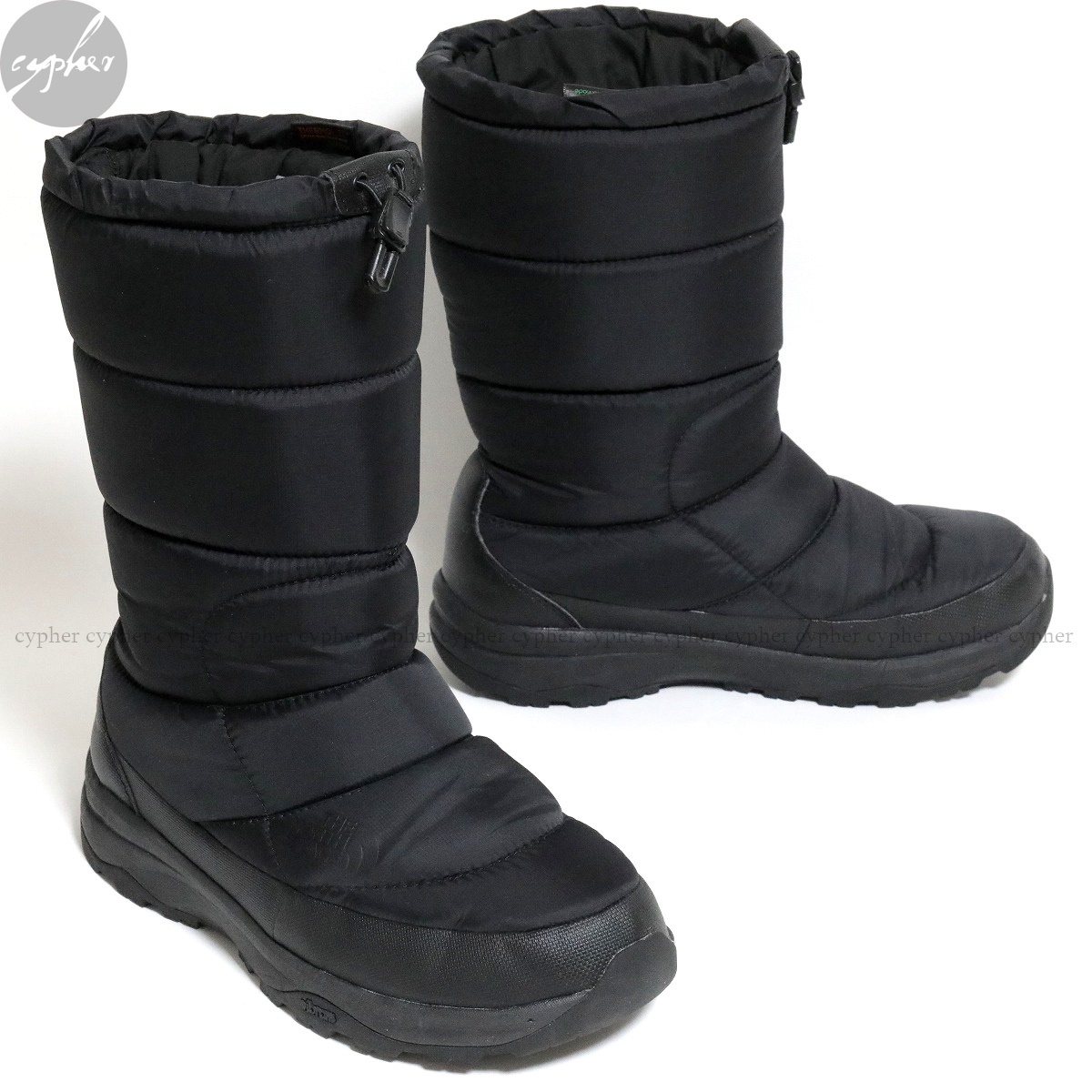 US9 27cm THE NORTH FACE NF52270 Nuptse Bootie VI WP Tall ノースフェイス ヌプシ ブーティー 6 ウォータープルーフ トール ブーツ 黒_画像2