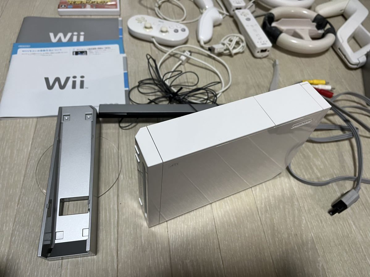 すぐ遊べる! 』 Wii 本体 コントローラー セット まとめて ソフト11本 