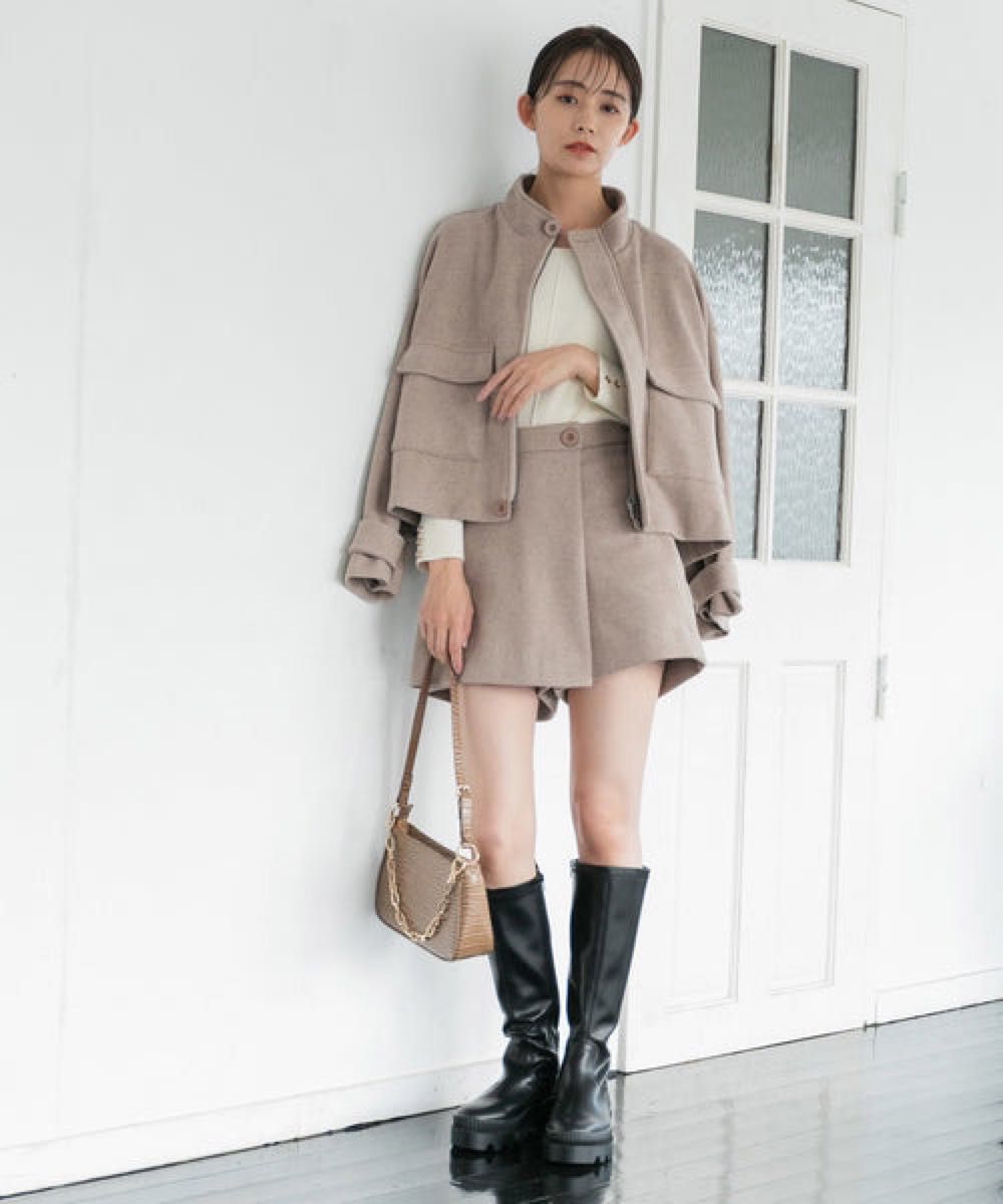VIS ビス ブルゾン ショートパンツ セットアップ AiryWarm VIS ビス ブルゾン ショートパンツ セットアップ AiryWarm