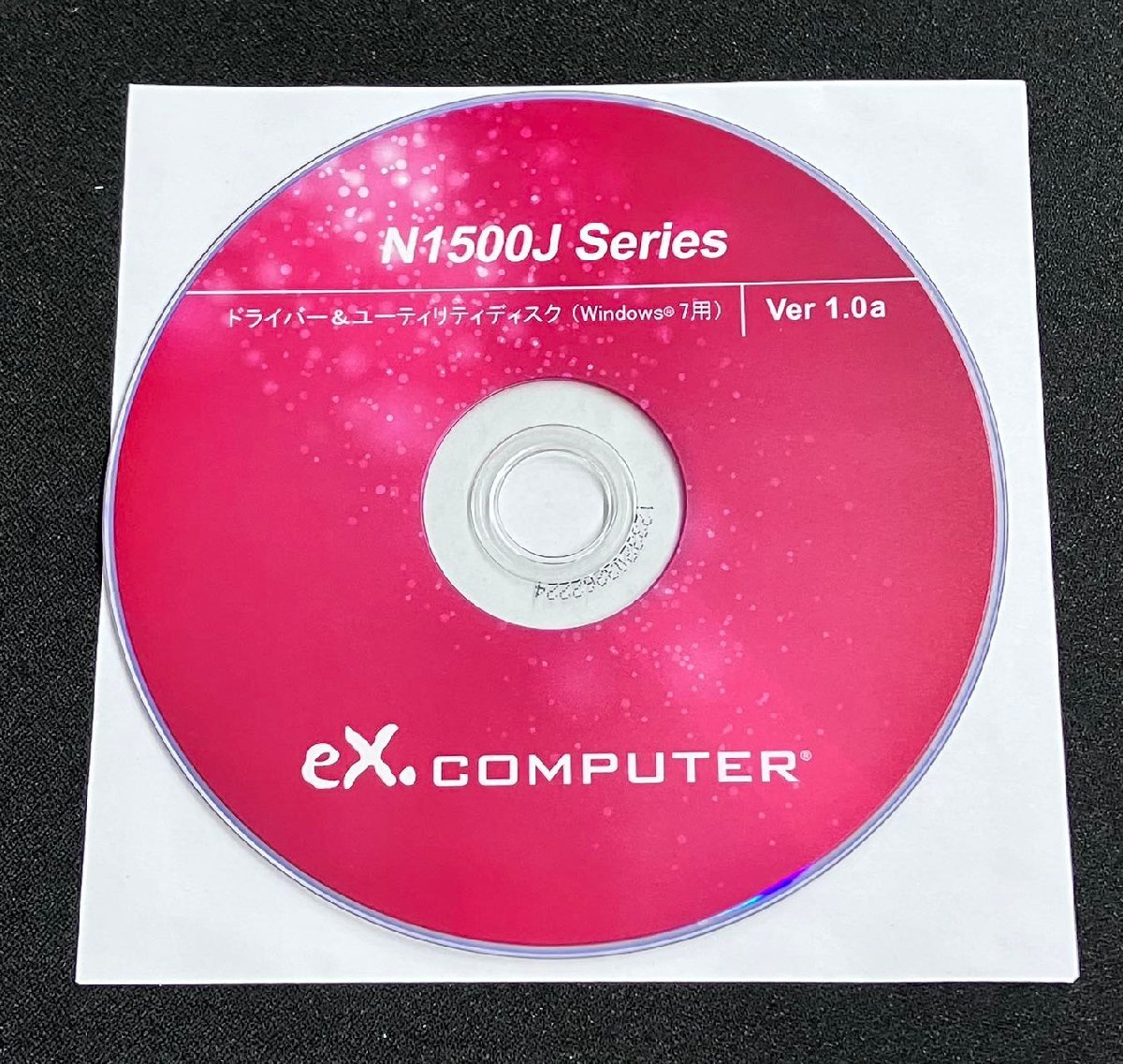 2YXS1370★ товар в состоянии "как есть" ★eX.computer N1500J серия   сухой ...＆ утилита   диск  Windows 7  для  Ver 1.0a