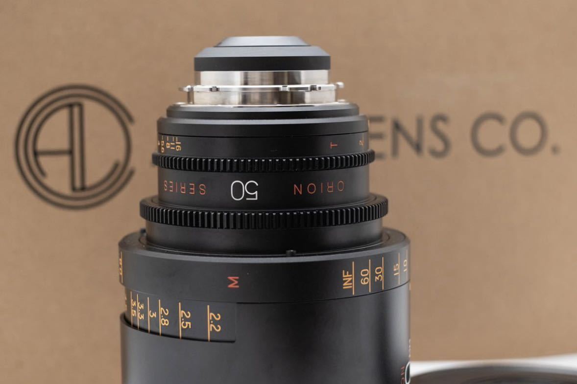 Atlas orion 50mm t2 anamorphic シネレンズ レンズ PLマウント 極上品の画像4