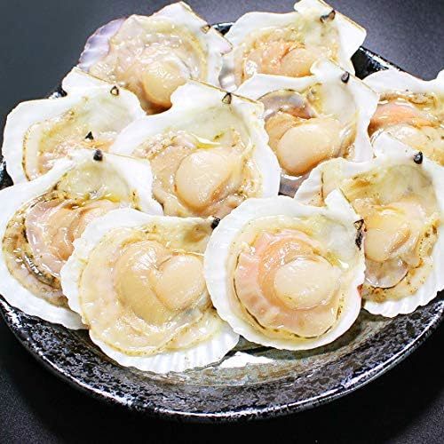  freshness eminent![ Hokkaido production . fire .. .. one-side . scallop ] approximately 8kg/80 sheets ( extra-large size approximately 11-12cm)* all commodity including in a package possible!13kg till postage same amount . we deliver!
