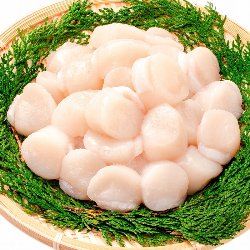  freshness eminent![ scallop . pillar ]M size approximately 1kg(26-30 bead ) Hokkaido o horn tsuk production. most super superior article.!* all commodity including in a package possible 13kg till postage same amount . we deliver!