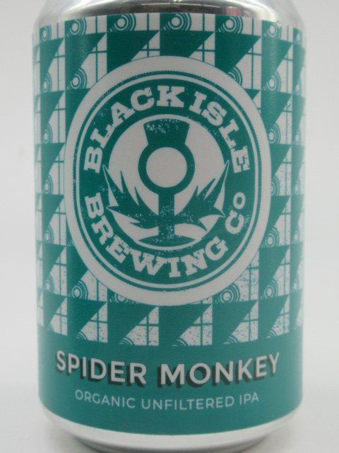 ブラックアイル スパイダーモンキー IPA オーガニック (水色缶) 330ml×3缶セット_画像2