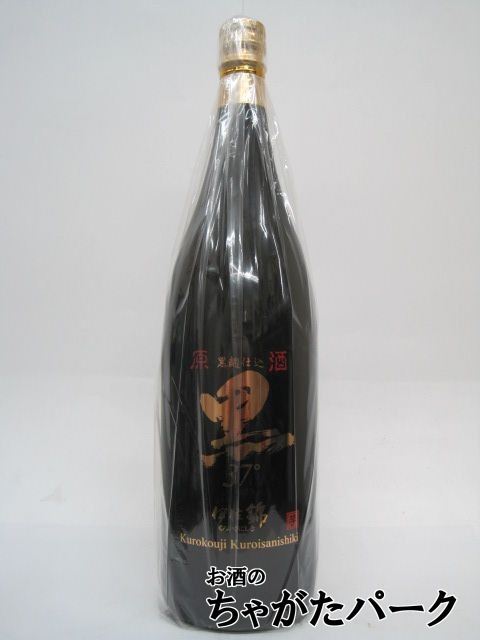 大口酒造 黒伊佐錦 原酒 芋焼酎 37度 1800ml いも焼酎_画像1