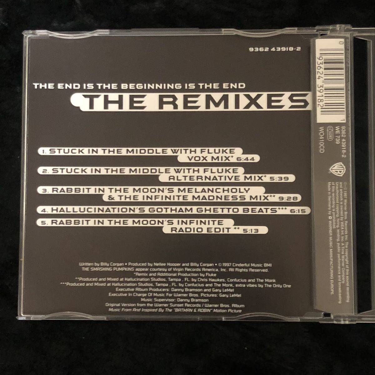 THE SMASHING PUMPKINS - THE END IS THE BEGINING IS THE END THE REMIXES (LIMITED EDITION CD)_画像3