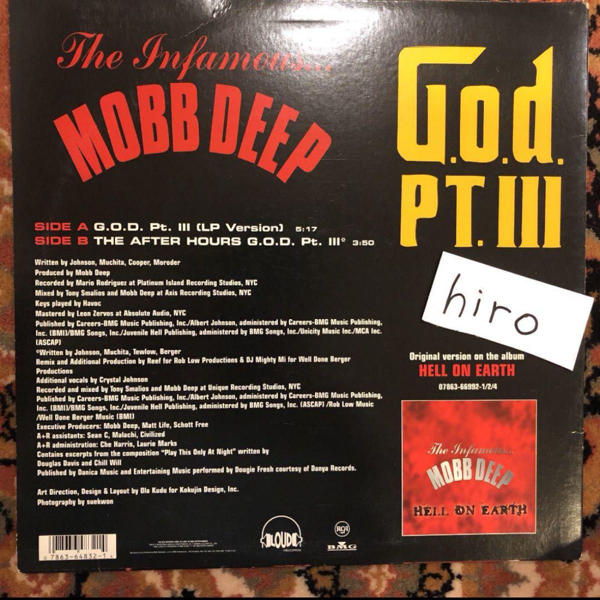 MOBB DEEP レコード