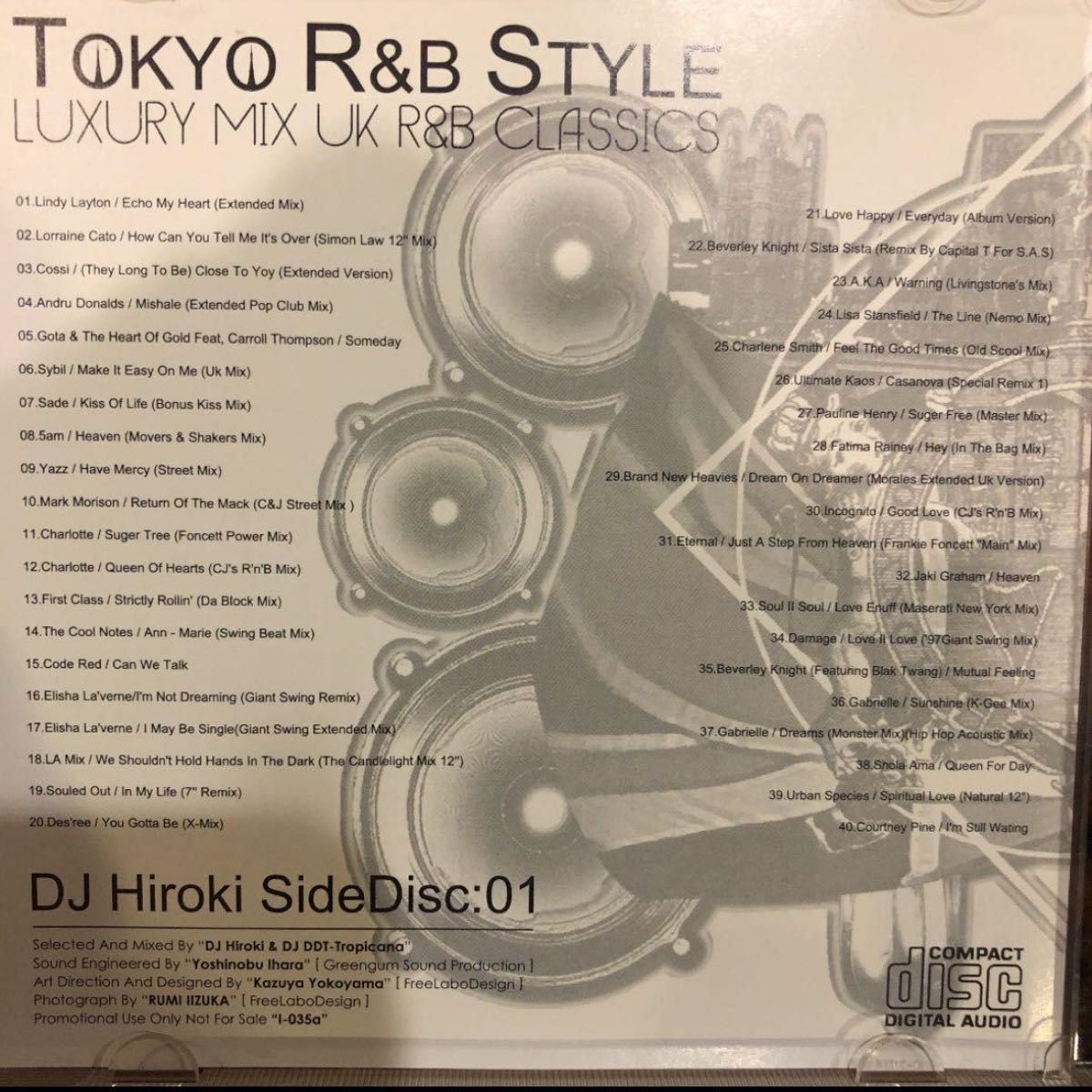 2枚組DJ HIROKI  &  DJ DDT-Tropicana MIX CD
