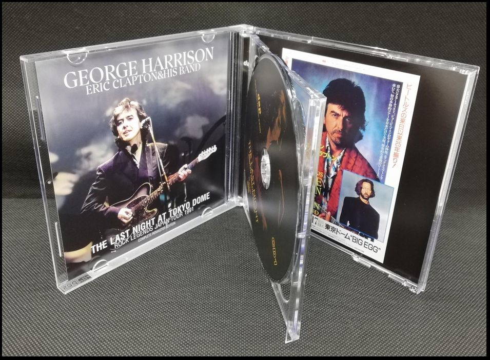 【DAP 2タイトル4ディスク・セット】GEORGE HARRISON WITH ERIC CLAPTON & HIS BAND / ROCK LEGENDS TOUR 1991_画像3