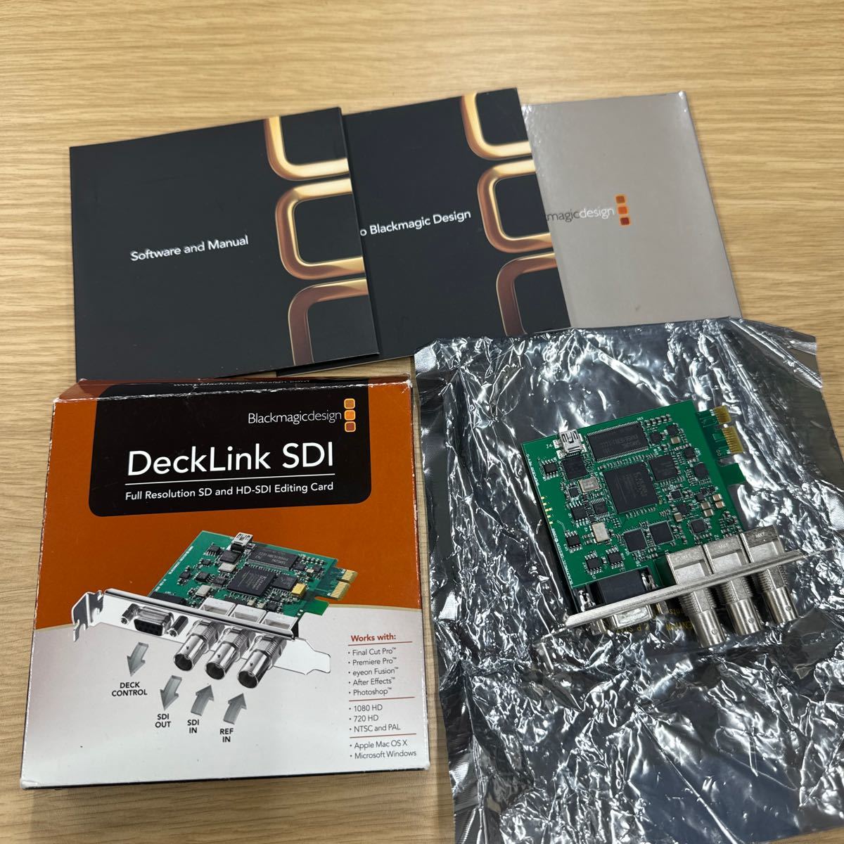 Blackmagic Design DeckLink SDI【正常動作・箱付き】_画像1