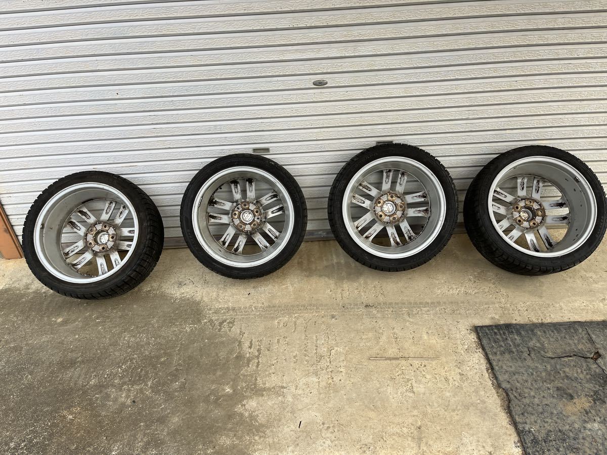 pcd114.3 7J+47 アルミホイール　日産ジューク純正　205/45r17_画像7