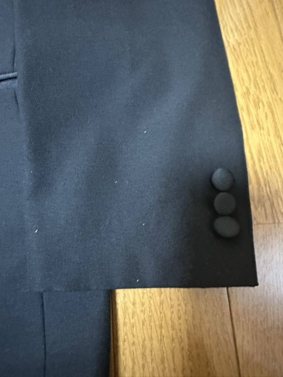 〇 VENERATO フォーマル タキシード スーツ ブラック 黒94A6 ネーム刺繍入り メンズ 2311