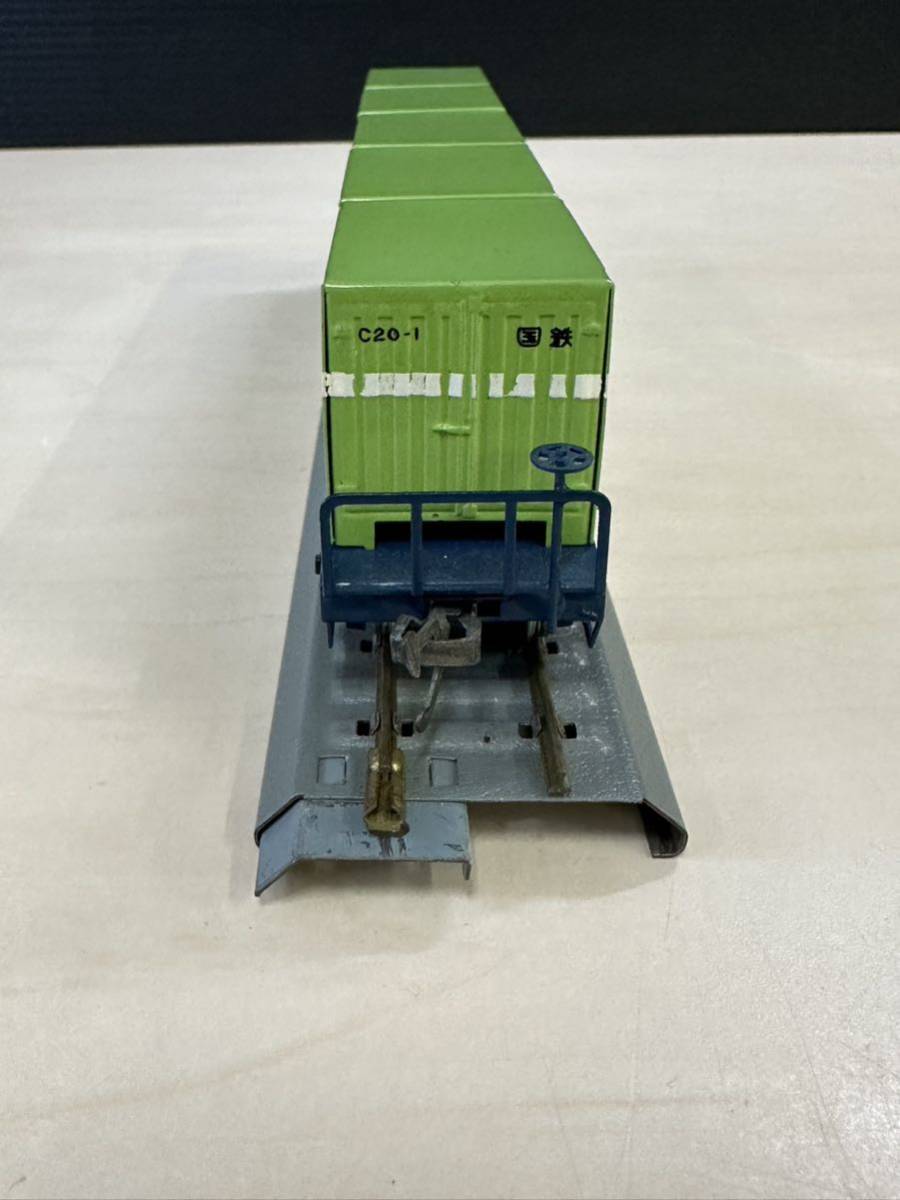 エンドウ コルゲートコンテナ コキ 10000 HOゲージ 鉄道模型 コンテナ車 貨車 貨物列車 92_画像2