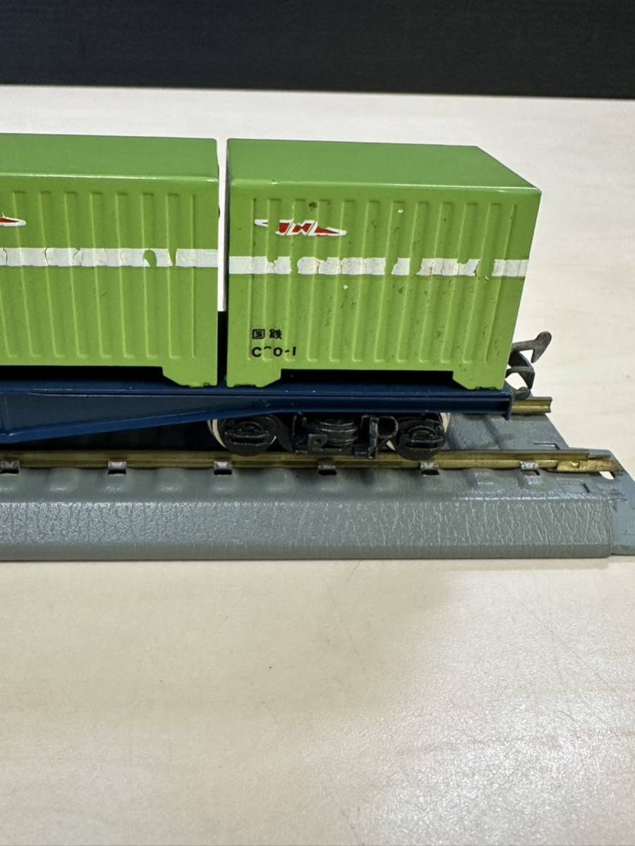 エンドウ コルゲートコンテナ コキ 10000 HOゲージ 鉄道模型 コンテナ車 貨車 貨物列車 92_画像3