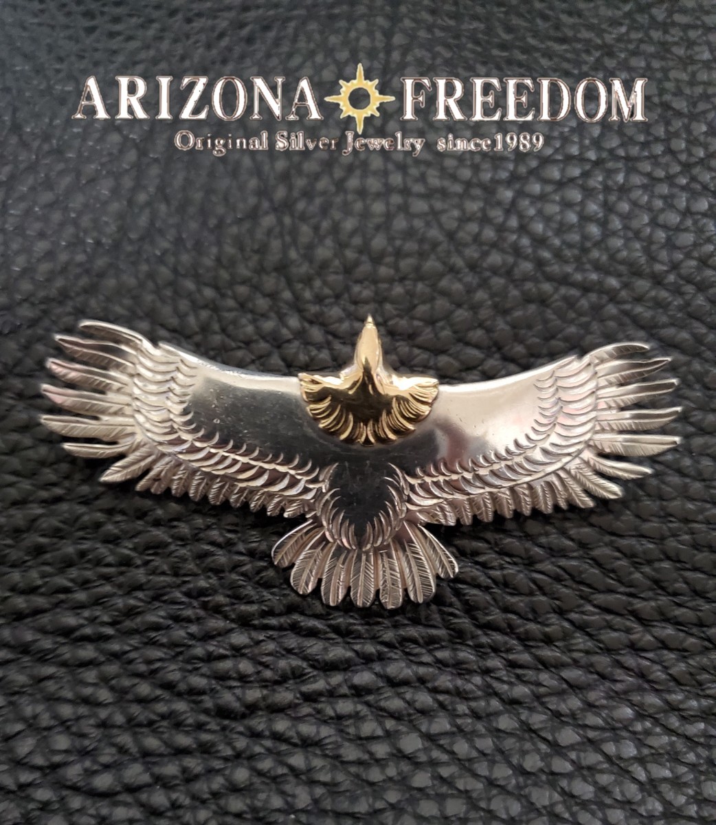 【アリゾナフリーダム】ARIZONAFREEDOM 頭金中イーグル　真ん中のマルカンなし。_画像1