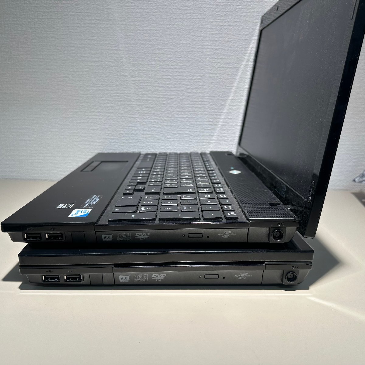 [9356]1円スタート ２台セット HP ProBook 4510s 【中古】OS無し 本体・ACコード 現状販売 Dual-Core T3100 ジャンク品_画像3