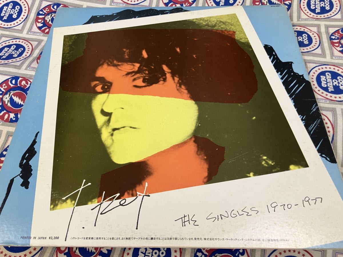 T.Rex★中古2LP国内盤「T・レックス～シングルス1970～77」_画像2