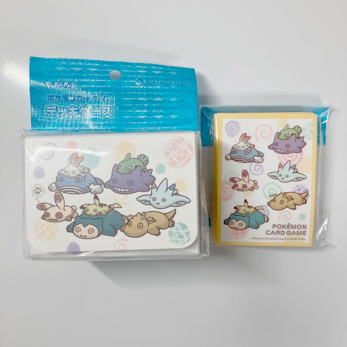 ポケモンカード ちからつきた デッキシールド デッキケース ポケモンカード ちからつきた デッキシールド デッキケース