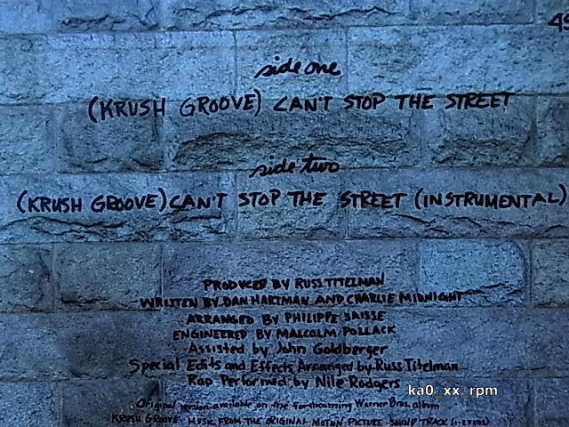 ★☆Chaka Khan「(Krush Groove) Can't Stop The Street」☆★5点以上で送料無料!!!_画像2