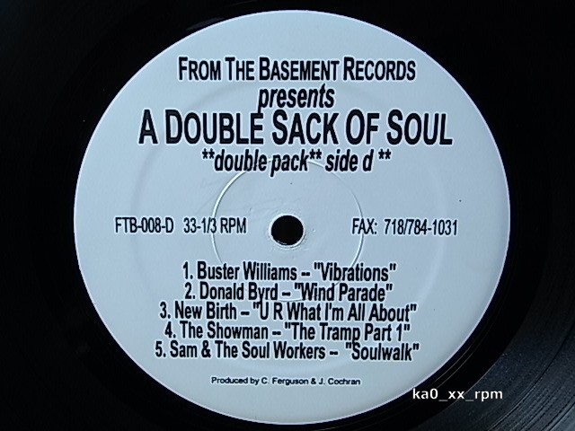 ★☆V.A.「A Double Sack Of Soul」Allen Toussaint, Ray Bryant, The Fireballs, Donald Byrd☆★_画像5