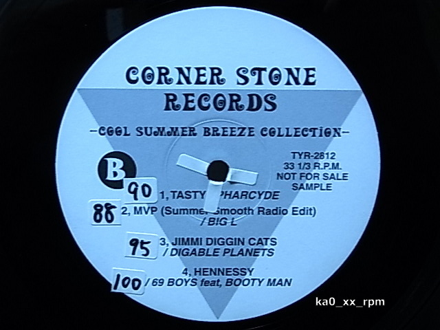 ★☆V.A.「Corner Stone Records Vol.12～Cool Summer Breeze Collection」R. Kelly, Nicki Richards, Atlantic Starr, Big L...☆★_画像3