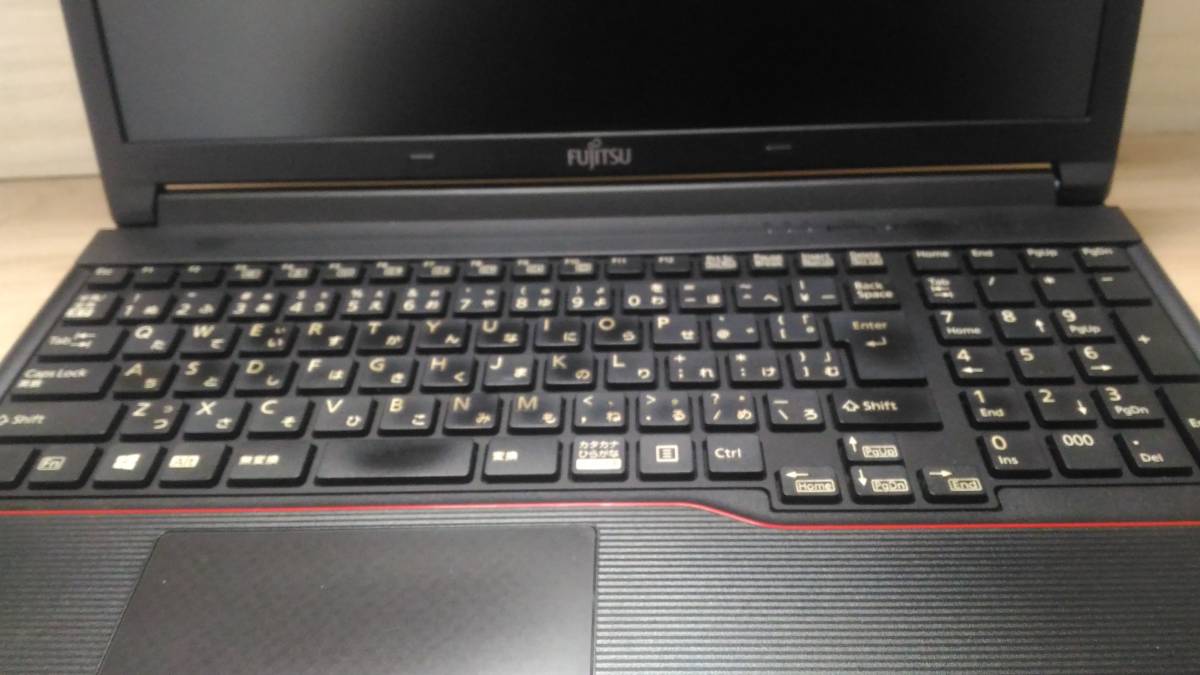 lifebook A573/GX 4GB SSD128GB CPU celeron B730 無償保証１年付き_画像2