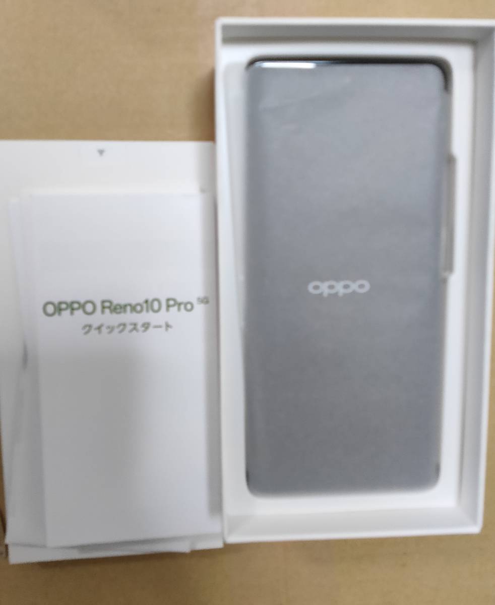 OPPO Reno10 Pro 5G シルバーグレイ_画像3