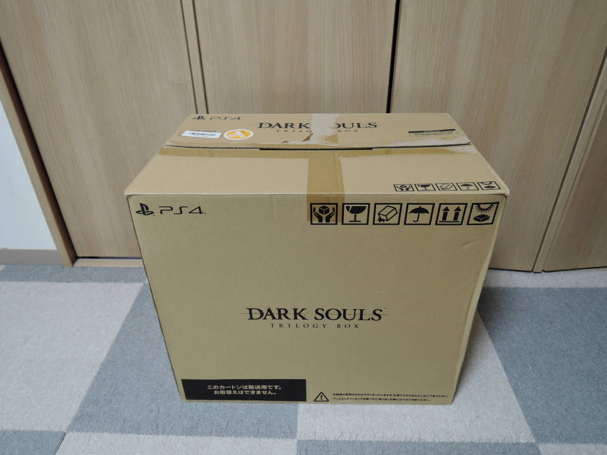 外箱のみ開封 PS4 ダークソウルトリロジーBOX DARKSOULS TRILOGY BOX _画像1