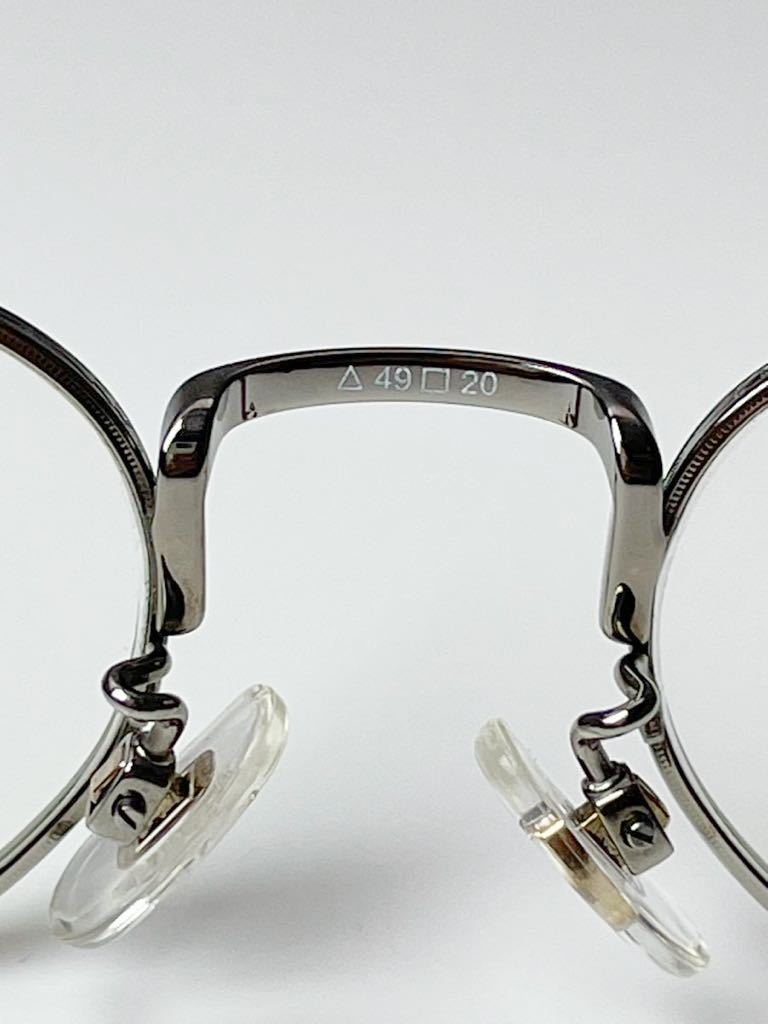RODENSTOCK R2019 ローデンストック オーバル型 ライトグレー 眼鏡 良品_画像8