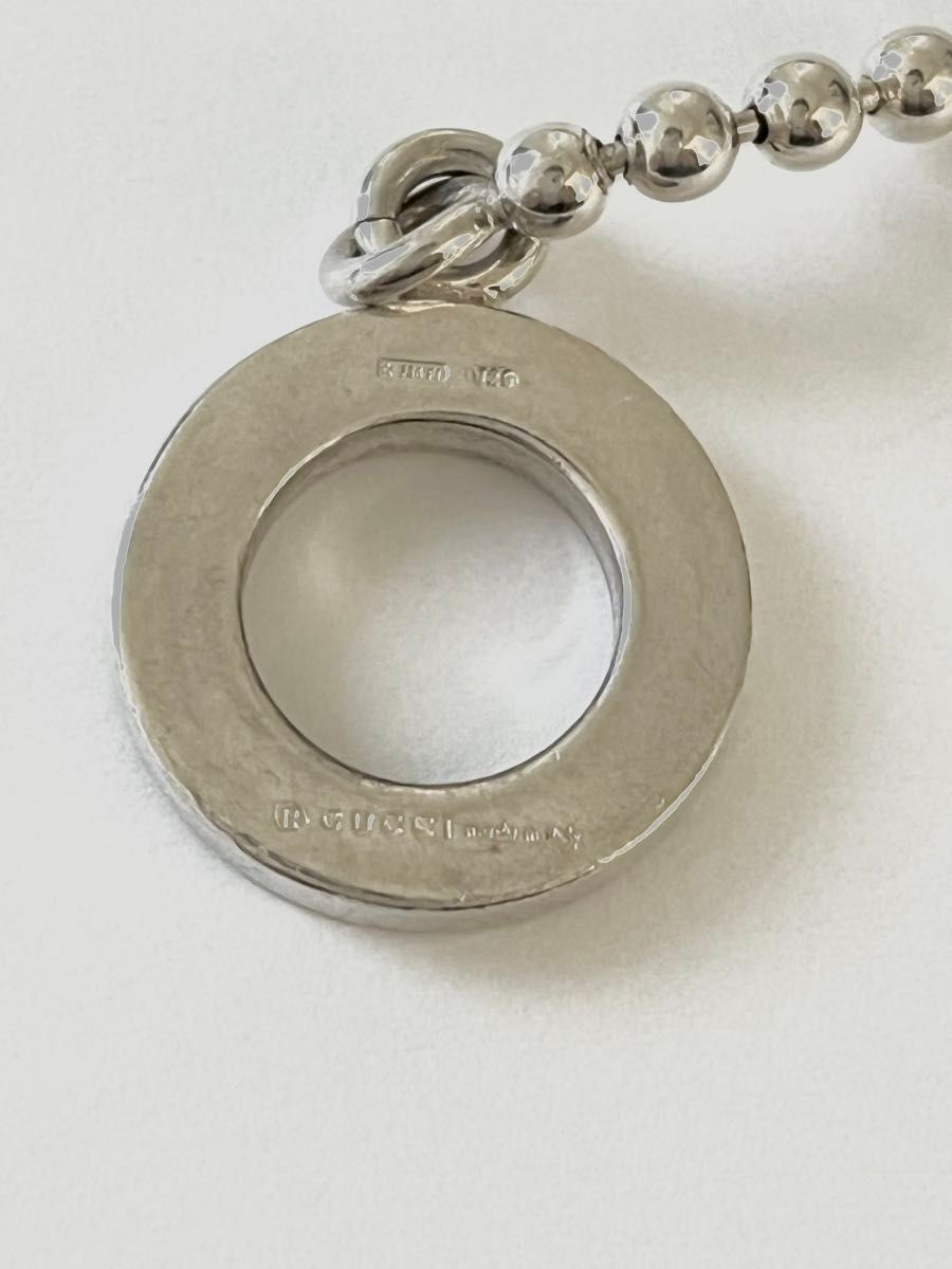 21日までセール 希少 GUCCI グッチ ボールチェーンネックレス 約 21日までセール 希少 GUCCI グッチ ボールチェーンネックレス 約