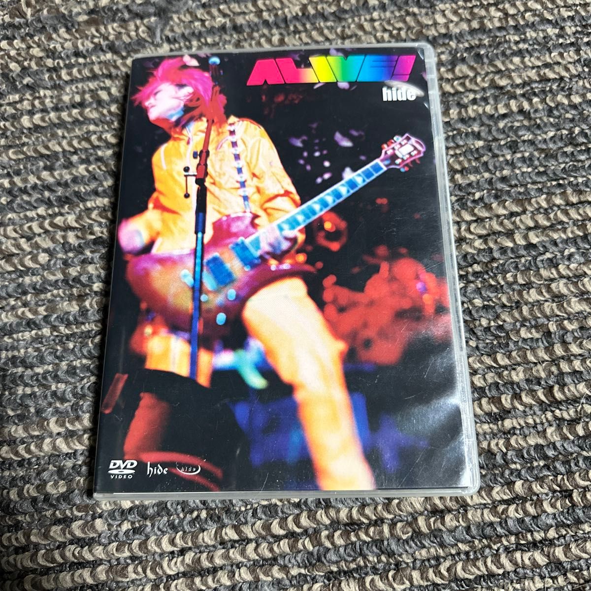 中古品　hide  DVD 3枚組　ALIVE! 