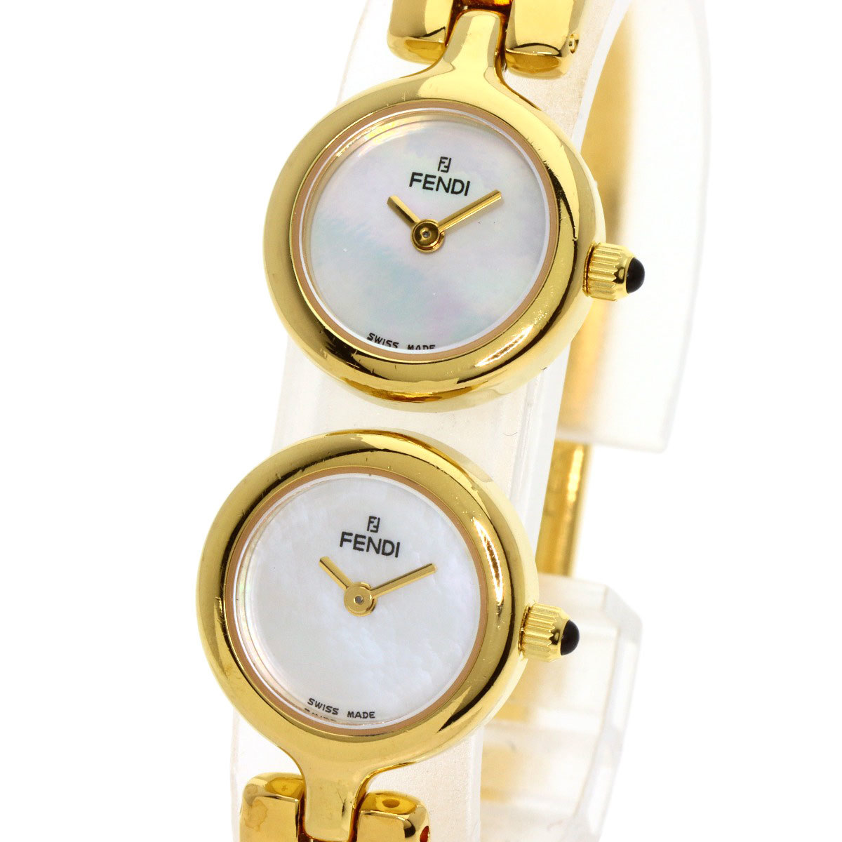 FENDI Fendi 620L dual time wristwatch GP GP lady's used 