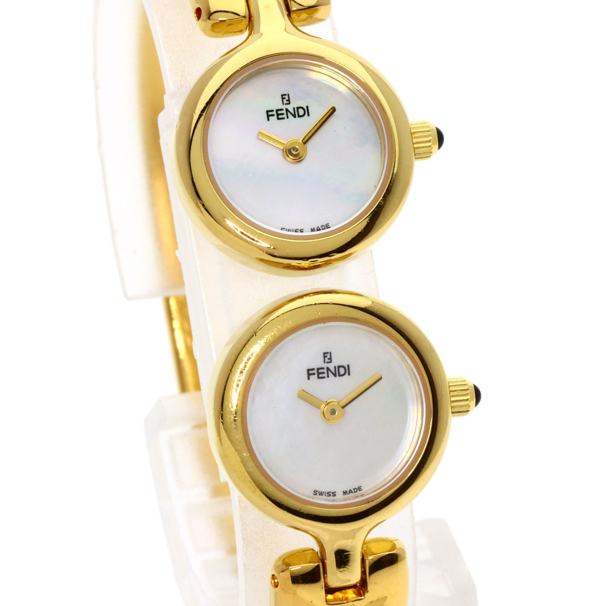 FENDI Fendi 620L dual time wristwatch GP GP lady's used 