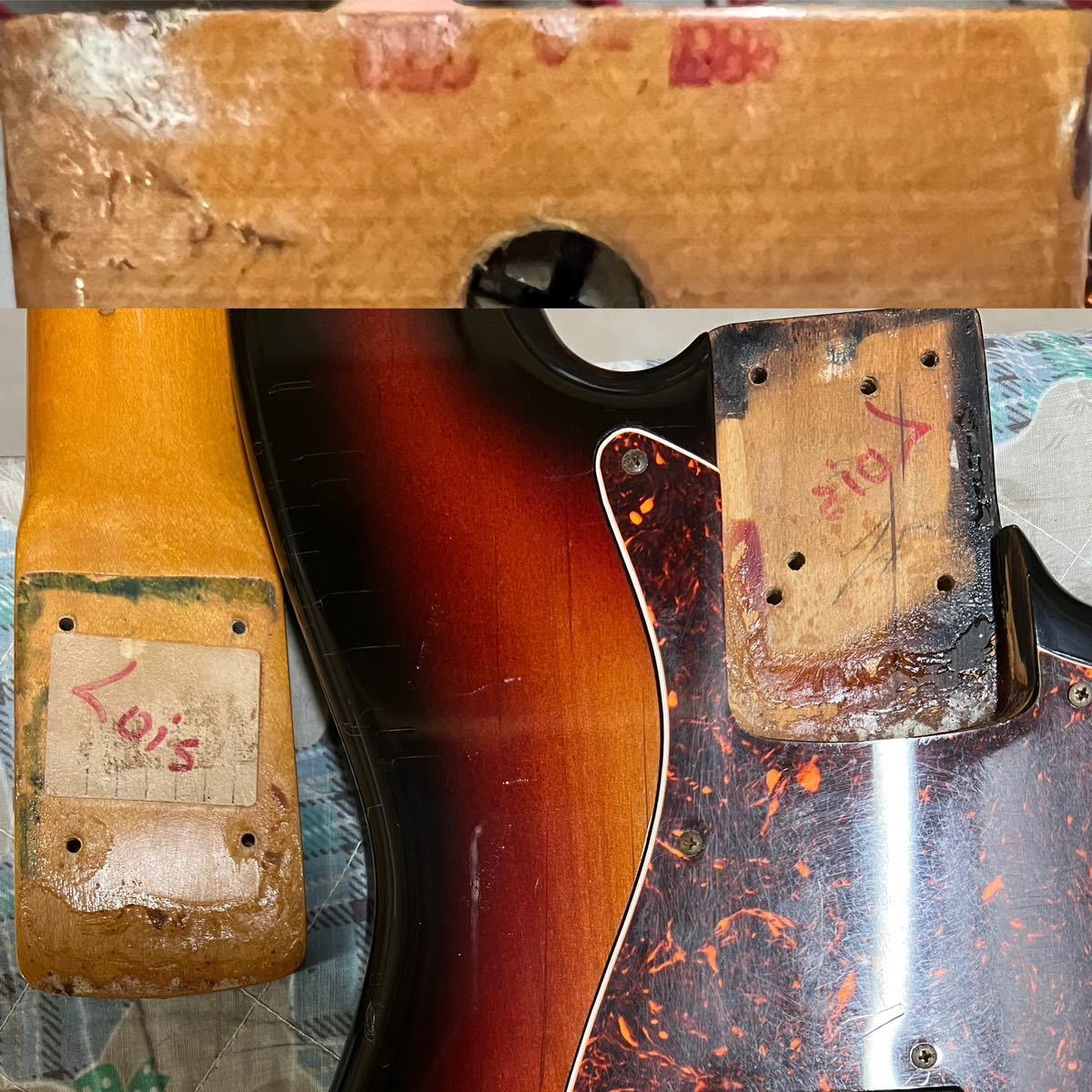 Fender USA American vintage ジャズベース PJ加工　アメリカンビンテージ　JAZZ bass 1988年製_画像5