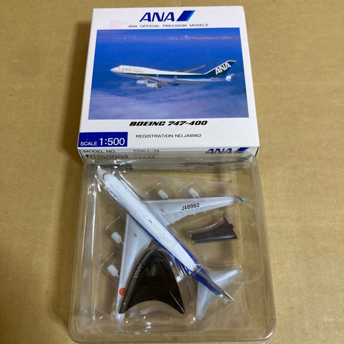 ■全日空商事 1/500 ANA B747-400 JA8962 ANA 全日空【中古品】■NH50004の画像9