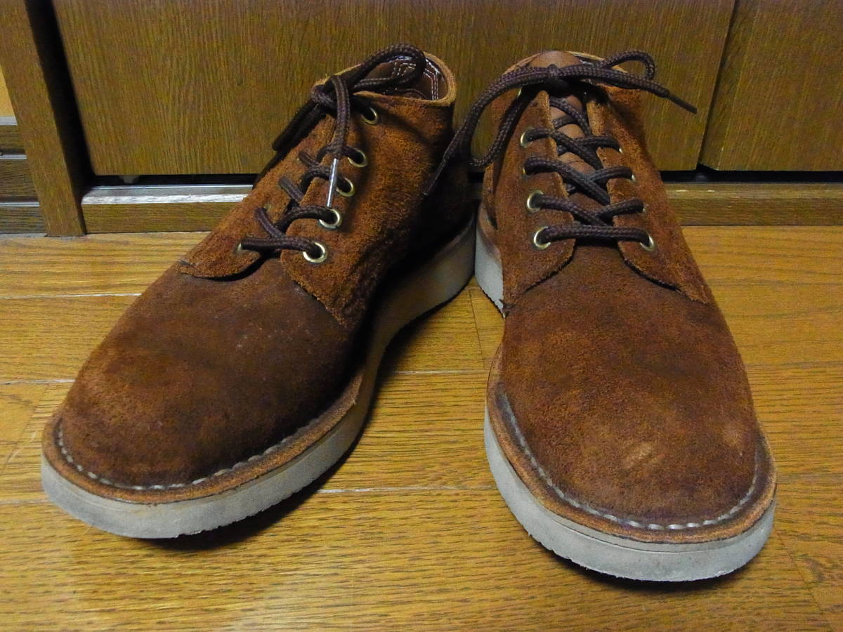 312-75/ Nepenthes special order /HATHORN/ is so-n/ rough out / suede / oxford / Work boots /6.5E