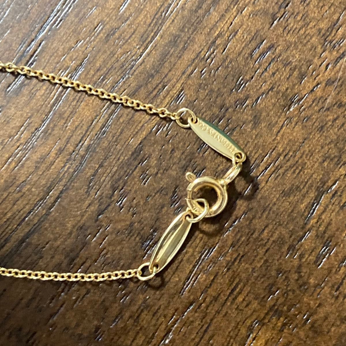 美品 ティファニー バイザヤード 0 14カラット ネックレス 美品 ティファニー バイザヤード 0 14カラット ネックレス
