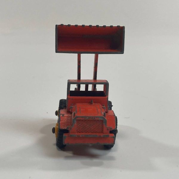 【レトロミニカー】レズニー マッチボックス/LESNEY MATCHBOX No.69 HATRA TRACTOR SHOVEL トラクター ショベル 英国製_画像2