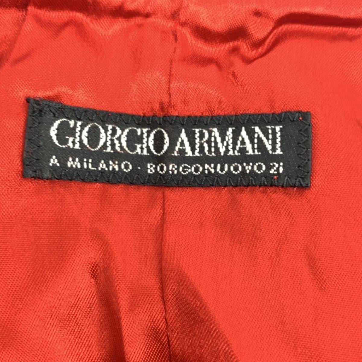 GIORGIO ARMANI ジョルジオアルマーニ ジャケット スエード 長袖 44_画像5