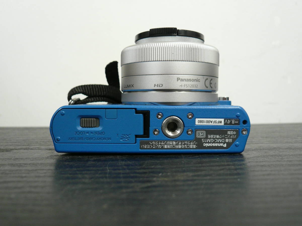 SS35 ミラーレス一眼レフカメラ パナソニック Panasonic DMC-GM1SK レンズキット 12-32mm F3.5-5.6 元箱 15mm F1.7 ASPH 付属 BCARR LUMIX_画像6
