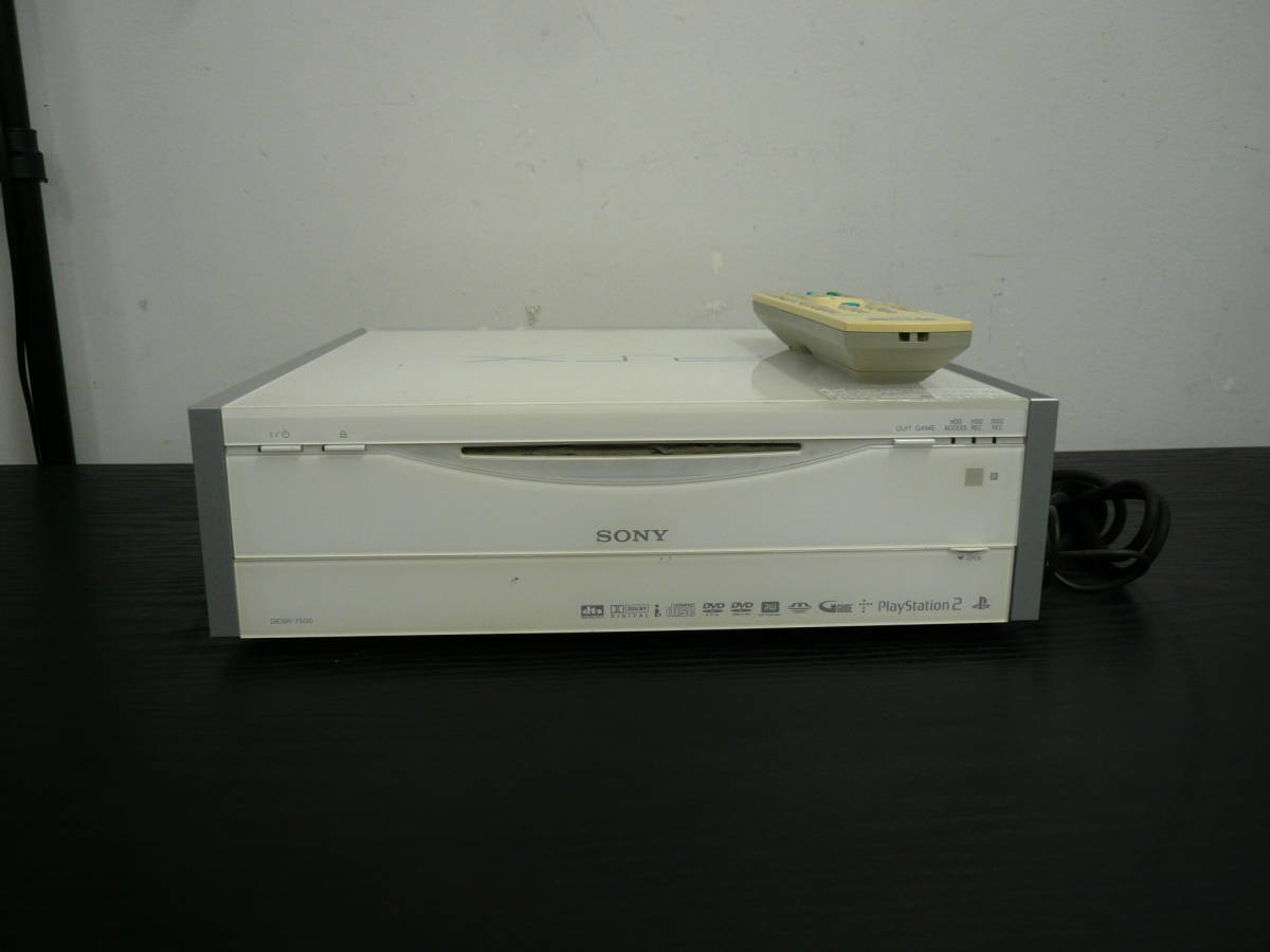 SS78 Z ソニー SONY PlayStation2 PSX DESR-7500 リモコン ジャンク品_画像1