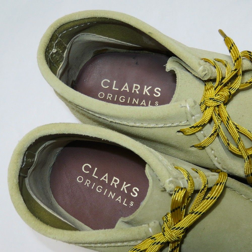 CLARKS Wallabee Boot ワラビーブーツ 7 コラボ紐と交換 美品 定価26,400円 26155516クラークス