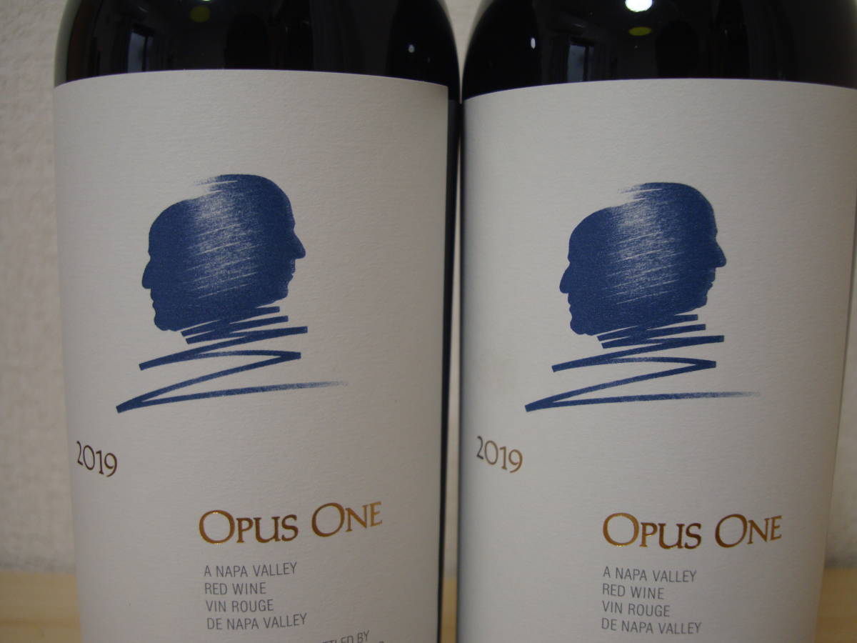 ワイン 赤 アメリカ OPUS ONE（オーパスワン）2019 13.5％ 750ml 2本（８８）_画像3