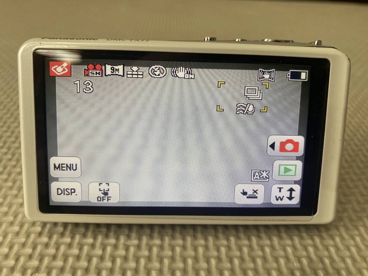 パナソニック LUMIX DMC-FX77-W（リリーホワイト）_画像3