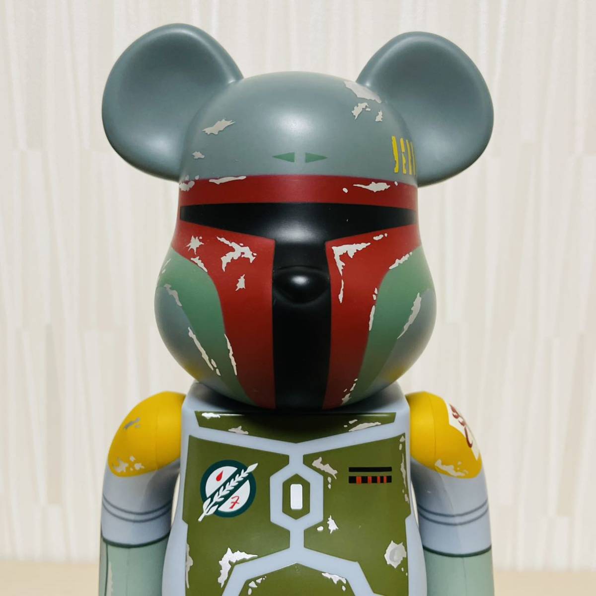 ベアブリック BE@RBRICK メディコムトイ MEDICOM TOY Sttusy スターウォーズ STAR WARS BOBA FETT 400%_画像4