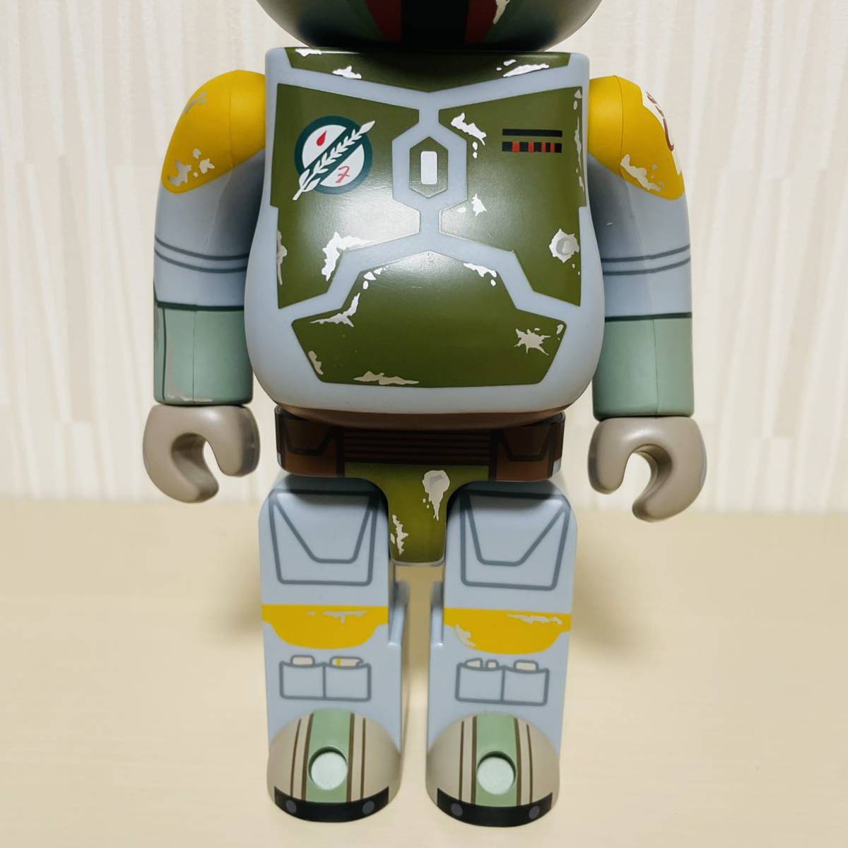 ベアブリック BE@RBRICK メディコムトイ MEDICOM TOY Sttusy スターウォーズ STAR WARS BOBA FETT 400%_画像5